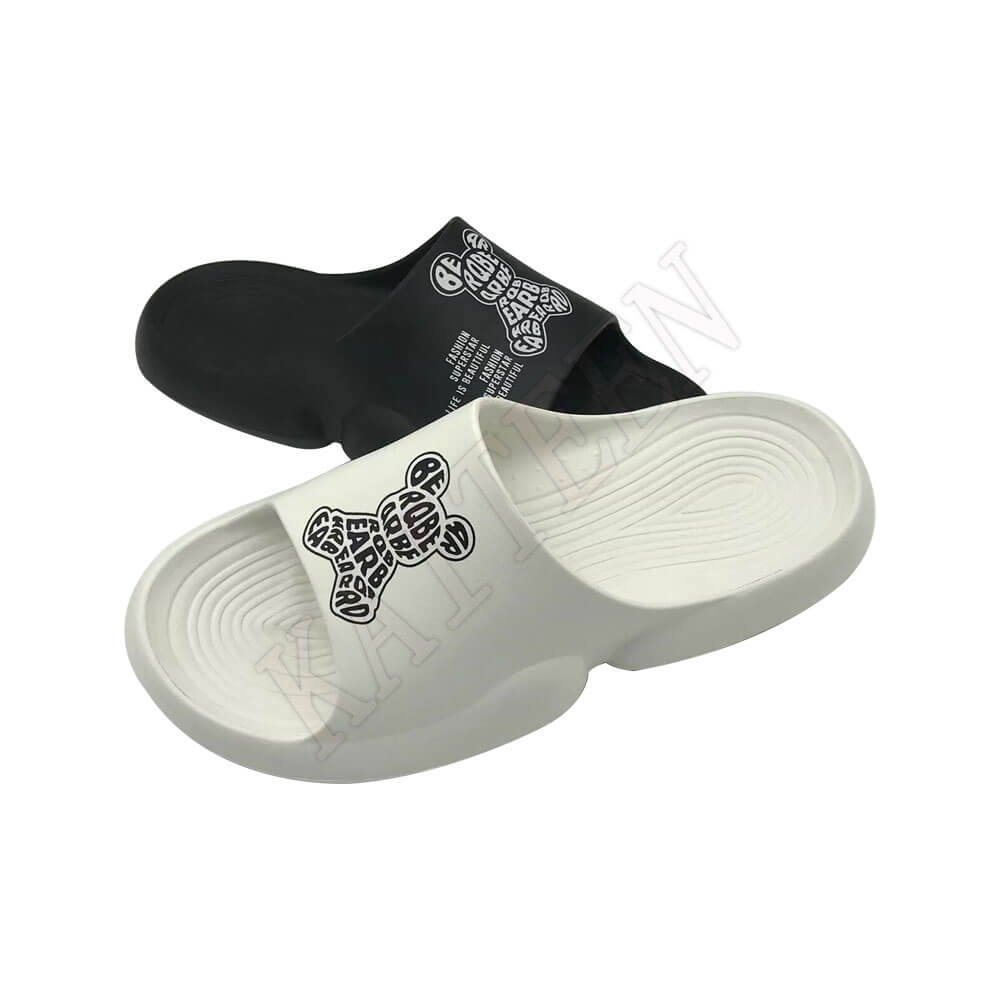 Light Weight Home White Unisex Slide Slippers