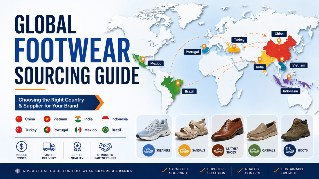 Global Footwear Sourcing Guide:How to Choose the Right Country and Supplier