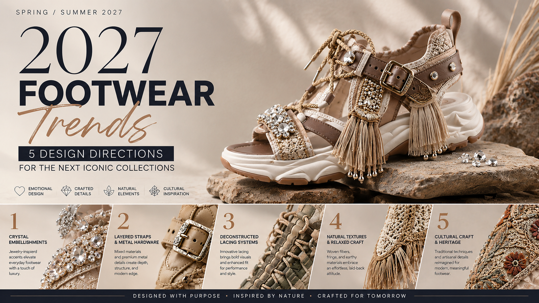 2027 Footwear Trends: 5 Design Directions Shaping the Next Generation of Shoes